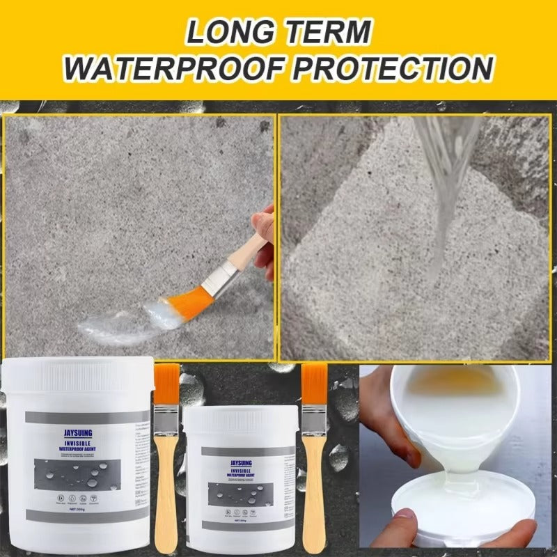 4 UNIDADES DE SELLADOR IMPERMEABLE TRANSPARENTE