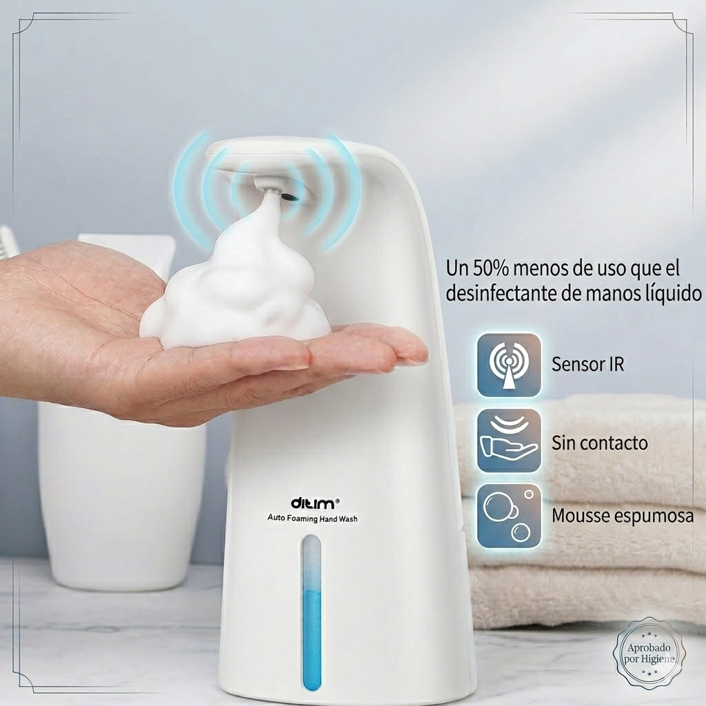 DISPENSADOR DE JABON CON SENSOR