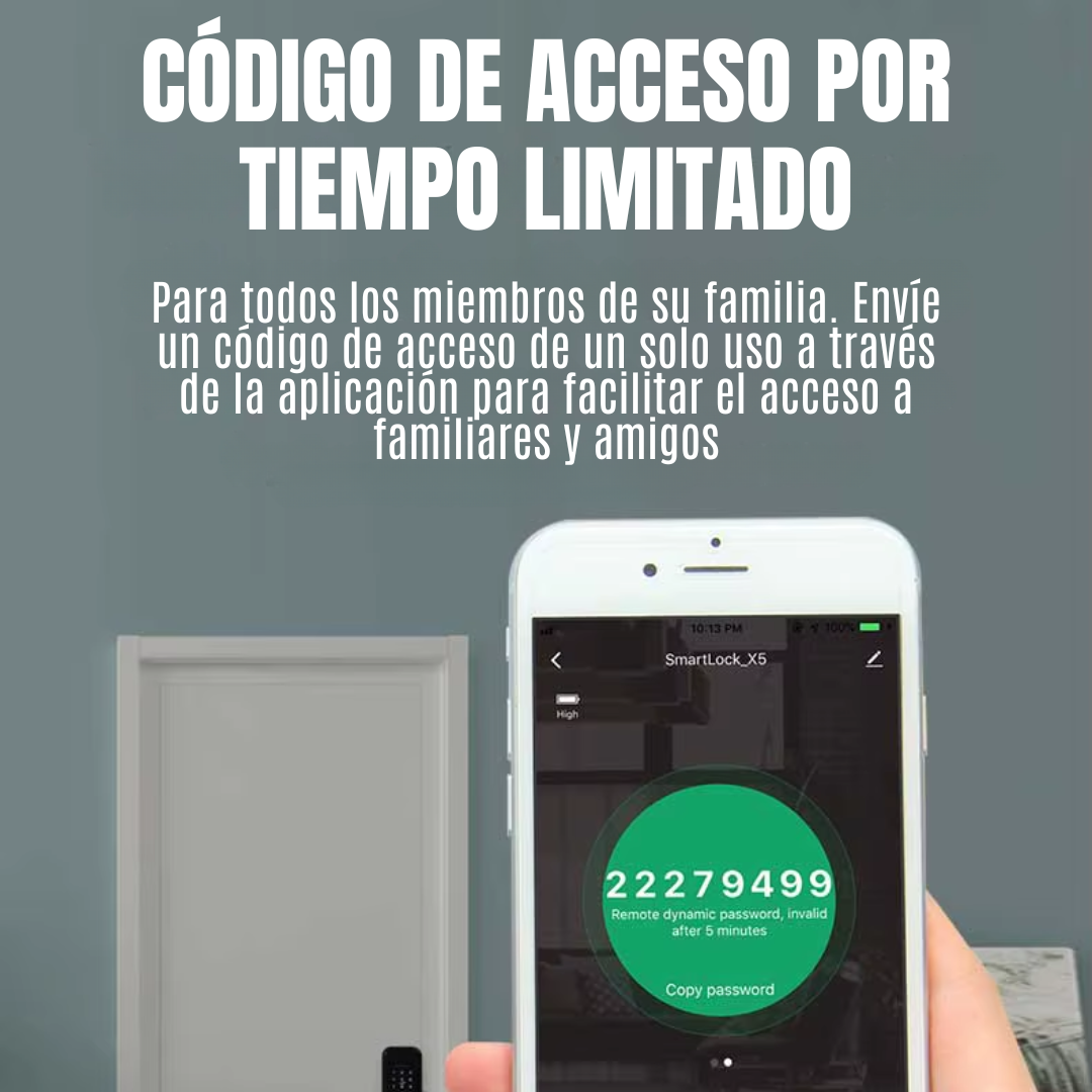 CERRADURA INTELIGENTE PARA PUERTAS